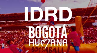 IDRD Bogota educational project with new sport Bossaball