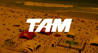 TAM brand activation with Bossaball